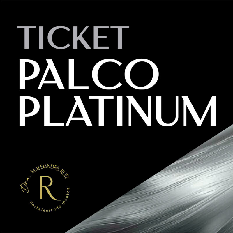 Ticket Palco Platinum - MDE