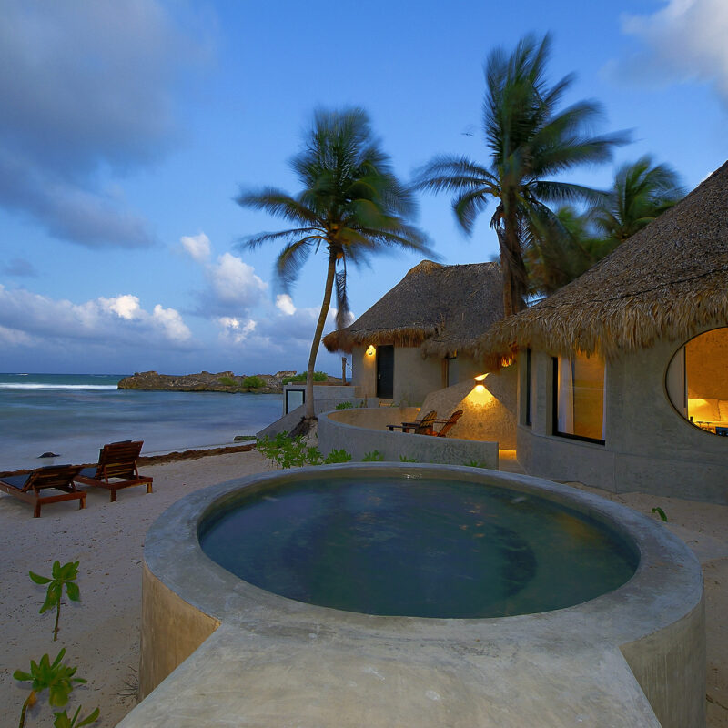 OCEAN FRONT con Mini Piscina Privada – Dos Camas Dobles